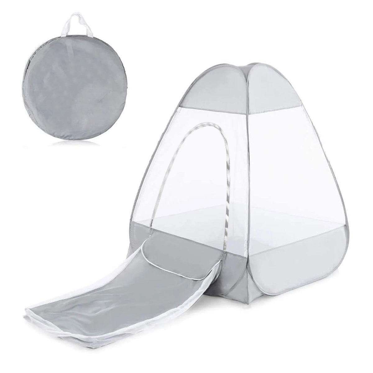 Tent Camping for Outdoor Use (130100100cm) Grey/Orange