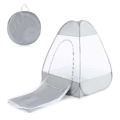 Tent Camping for Outdoor Use (130100100cm) Grey/Orange
