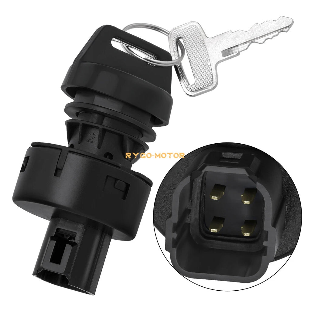 Ignition Key Switch for Yamaha Viking Rhino Wolverine RMAX YXZ (2014–2023) 1XD-H2510-10
