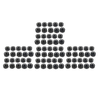 80pcs Slotted Bobbins "M" for Sewing Machines #18034
