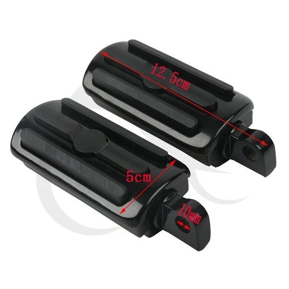 32mm Engine Guard Highway Footpeg Mount Kit for Motorcycle (360° Adjustable)
