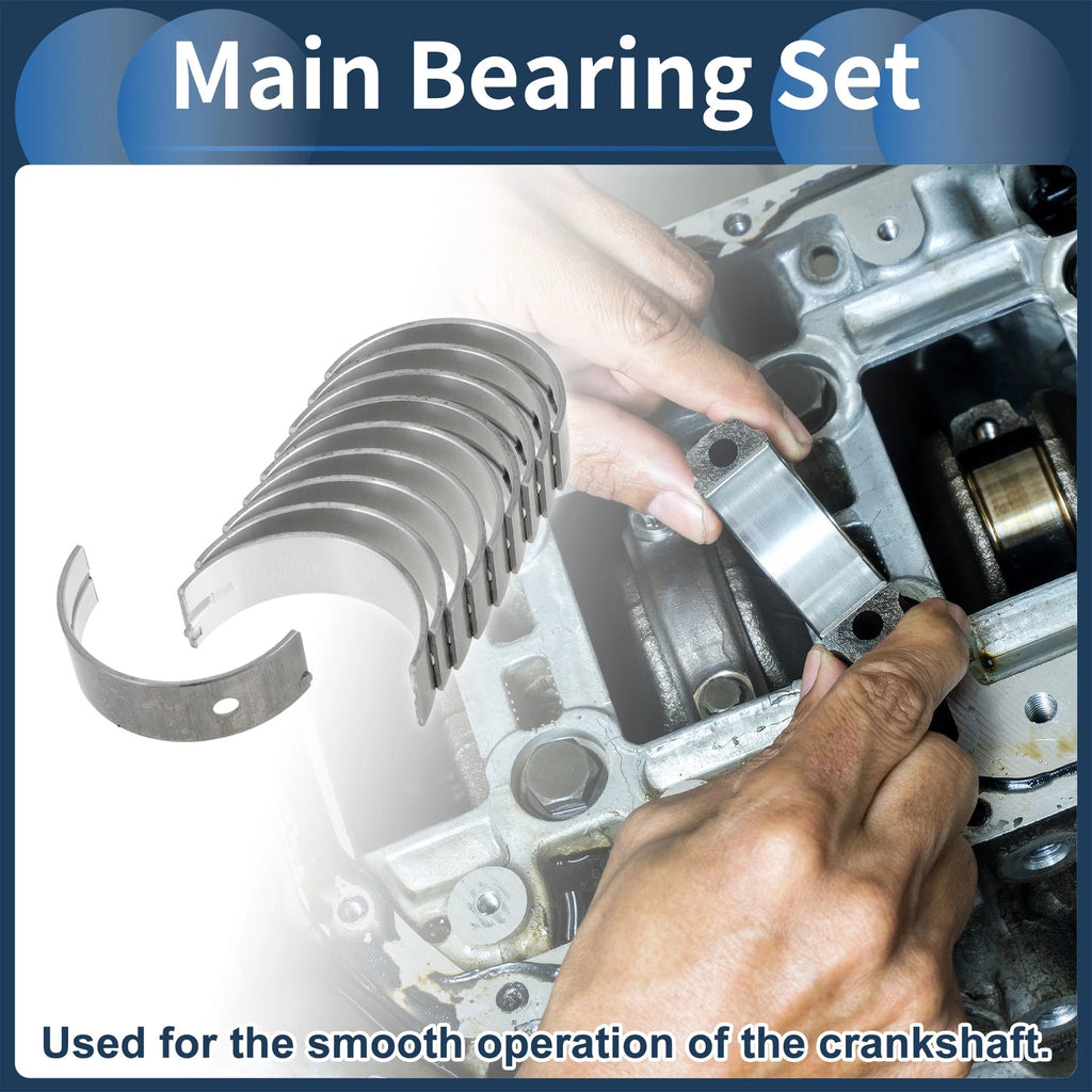Main Bearing Set Replacement for Hyundai Sonata (1988–1998)