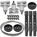 Deck Spindle Blade Belt Pulley Kit for John Deere L120 L130 (2010–2015)