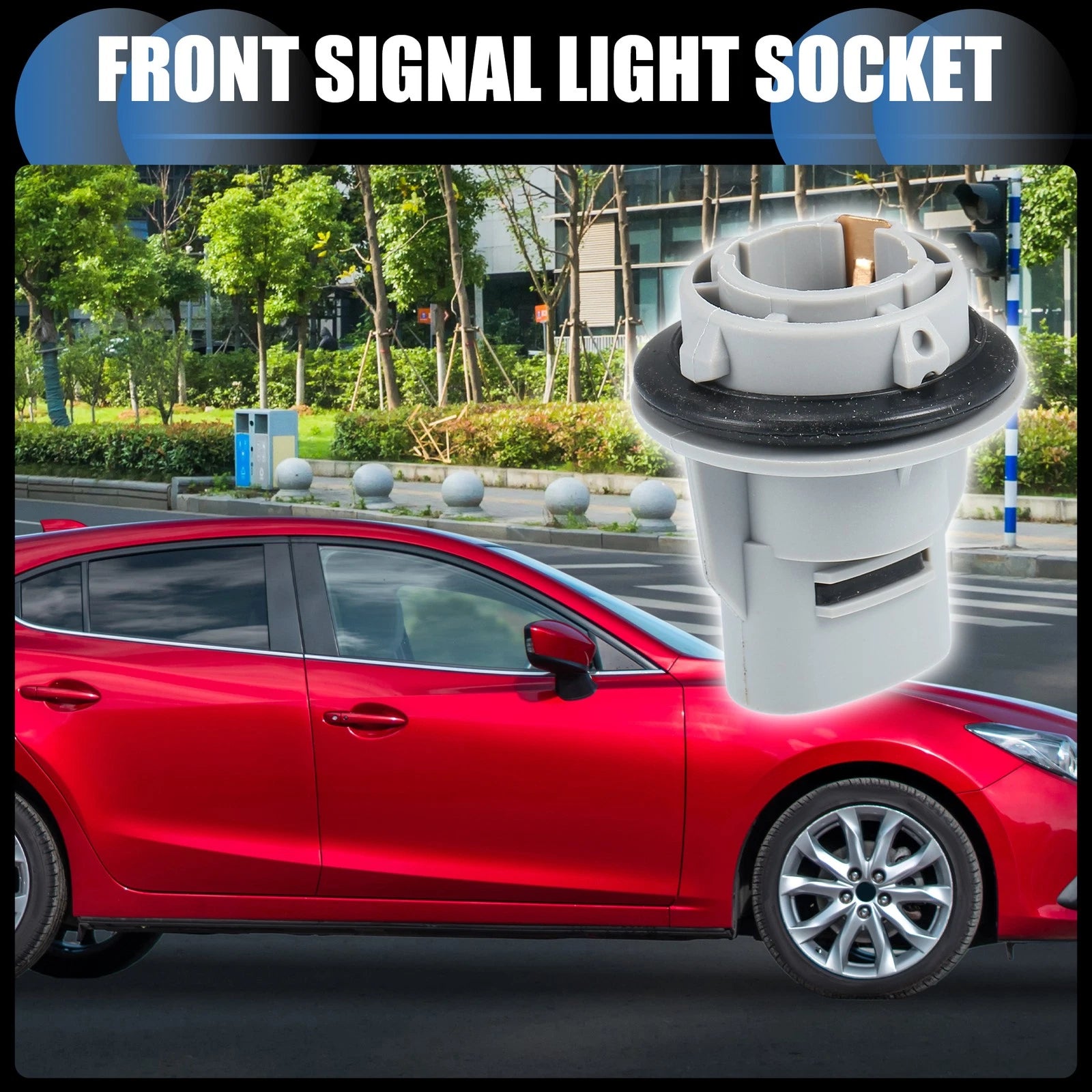 Front Signal Light Socket Replacement for Mazda 3 (2004–2009)