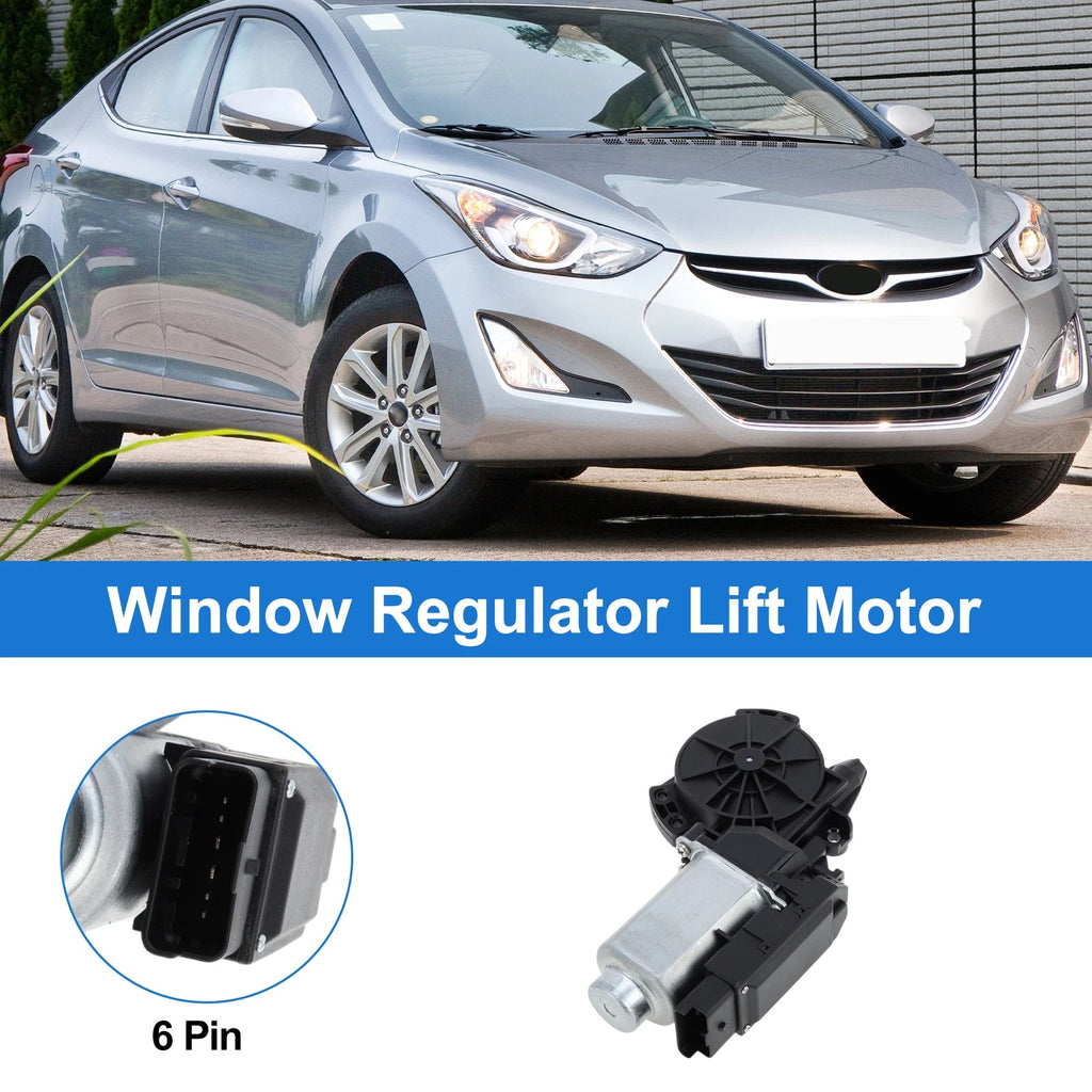 Power Window Regulator Lift Motor Replacement for Hyundai Elantra (2007–2010)