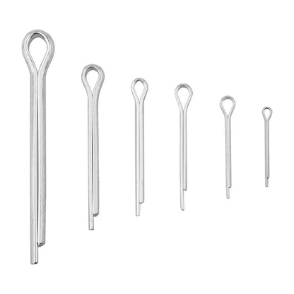 260PCS Cotter Pins Stainless Steel Assortment for Secure Fastening Needs