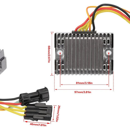 Regulator Rectifier 4012192 for Polaris Ranger 400, Sportsman 330 (2000–2009)