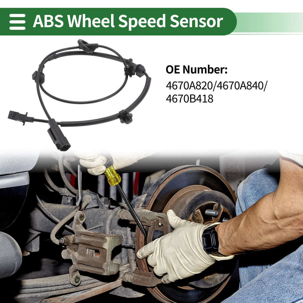 ABS Wheel Speed Sensor Rear Right Replacement for Mitsubishi ASX (2010–2022)