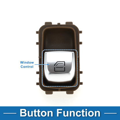 Power Window Switch Replacement for Mercedes-Benz E300 GLC300 S400 S500 (2016–2024)
