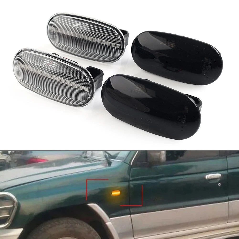 Sequential LED Side Marker Lights for Mitsubishi Pajero Mirage Legnum Galant (1991–2023)