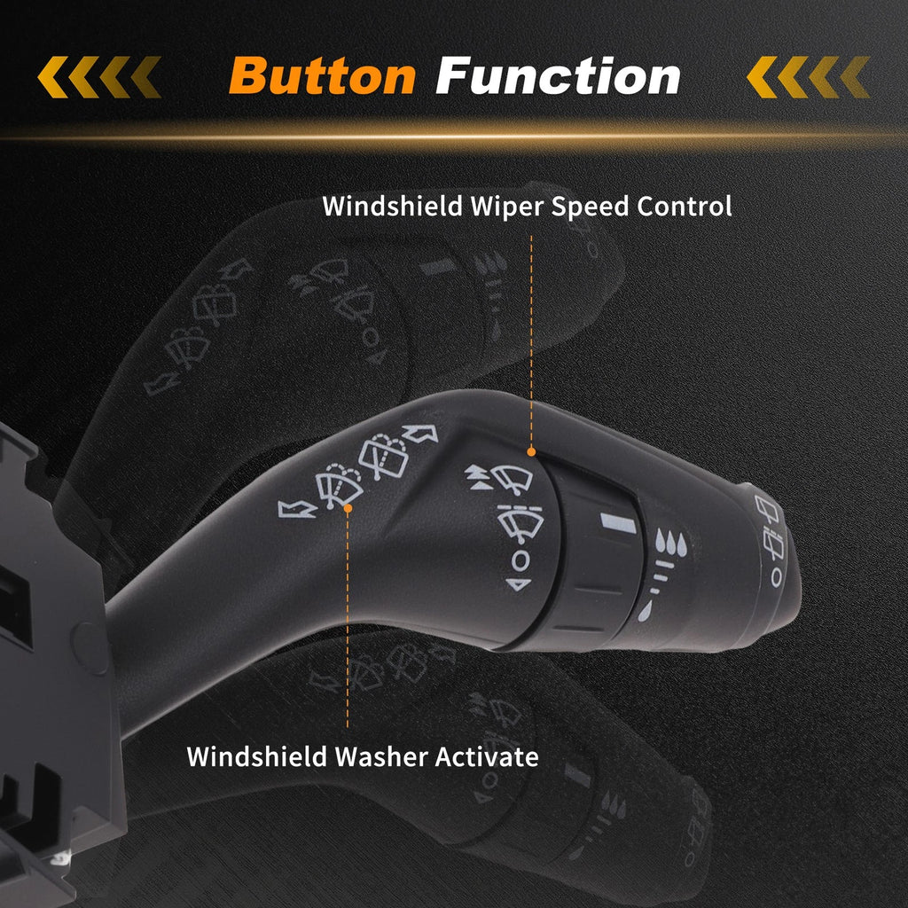 Wiper Switch for Ford Escape, Focus, C-Max (2013–2018) CV6Z17A553B