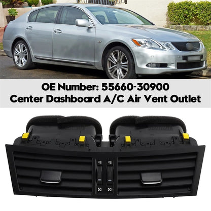 A/C Air Vent Outlet for Lexus GS350 GS450H (2006–2011) - Black