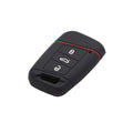 Silicone 3 Button Remote Key Cover Case for Volkswagen (2005–2015)