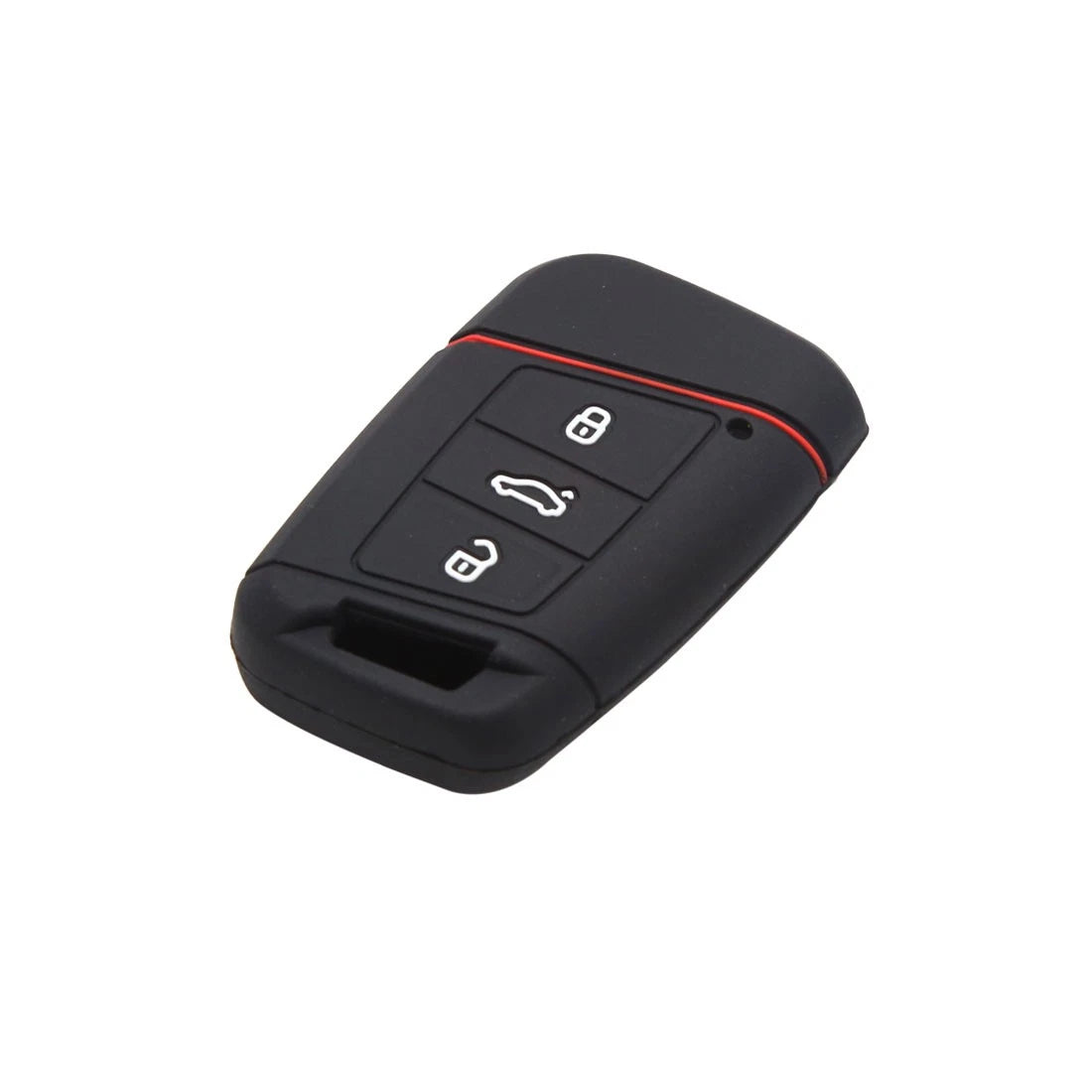 Silicone 3 Button Remote Key Cover Case for Volkswagen (2005–2015)