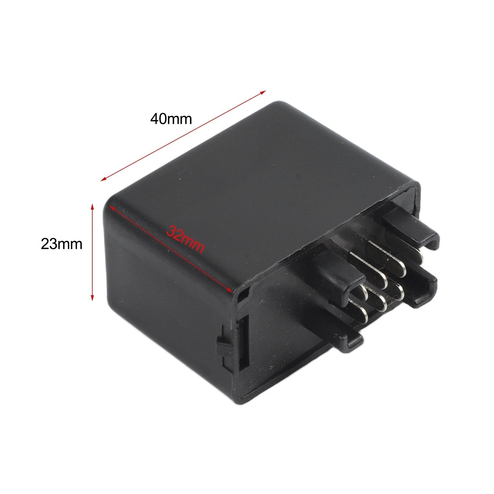 7 Pin Flasher Relay for Suzuki Motorcycles (LEDs Installed)
