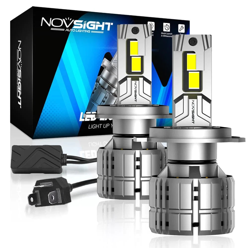 H4 9003 LED Headlight Bulbs Conversion Kit for