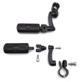 Engine Guard Footpeg Set of 2 for Harley Davidson (32mm, Black Skull)