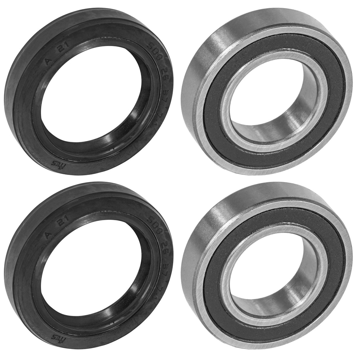 Front Wheel Bearing and Seals Kit for Honda CR250R (1995–2007)