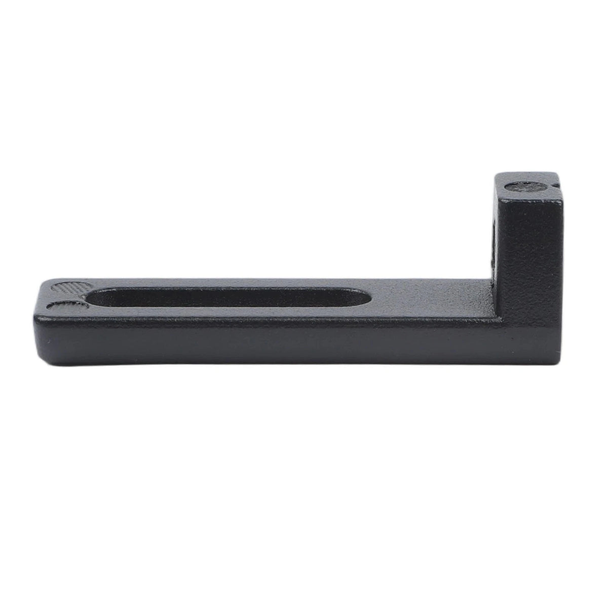 Black Alloy Motorcycle Spotlight Bracket with Flexible Sliding Adjustment