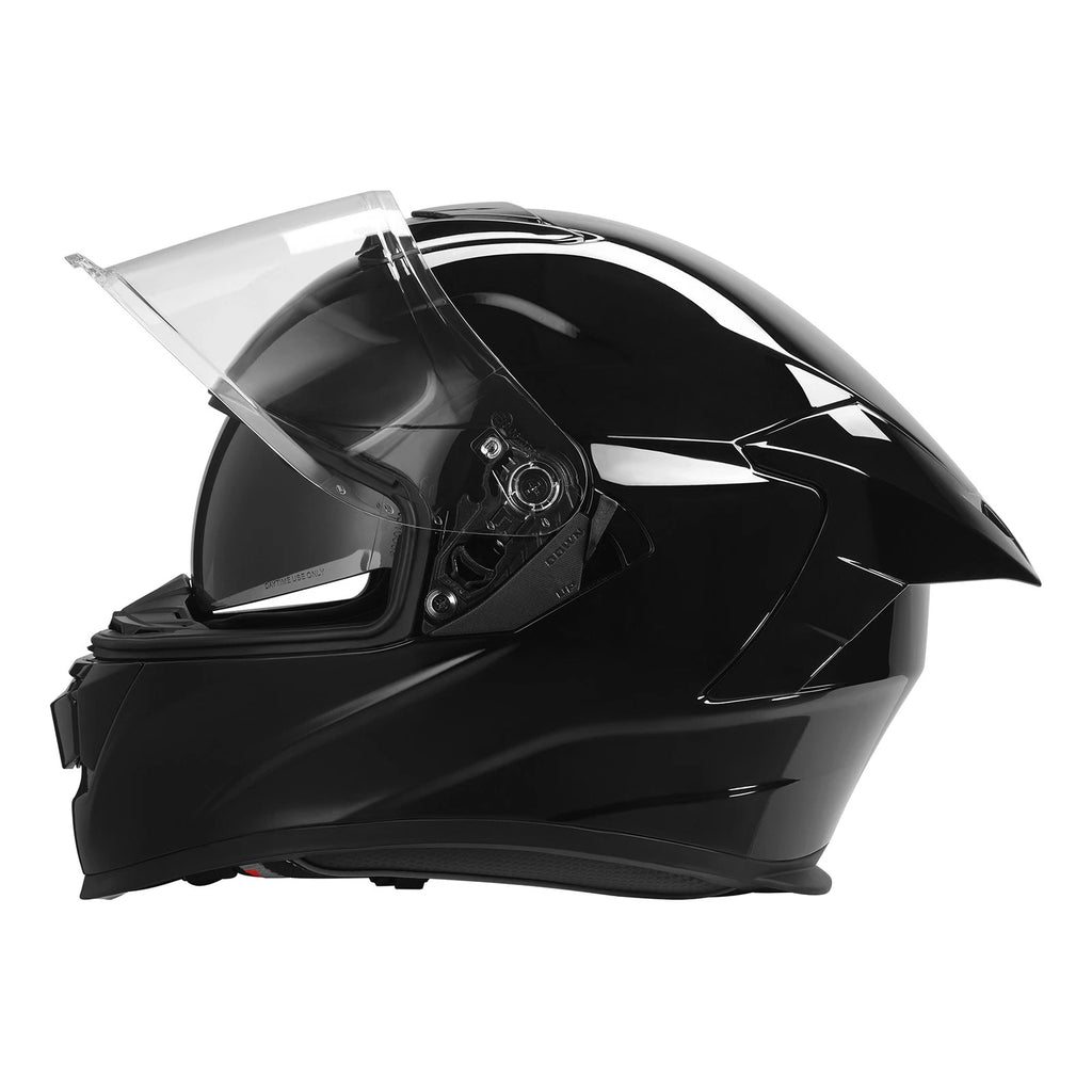 Full Face Dual Visor Helmet for DOT Adult (S/M/L/XL)