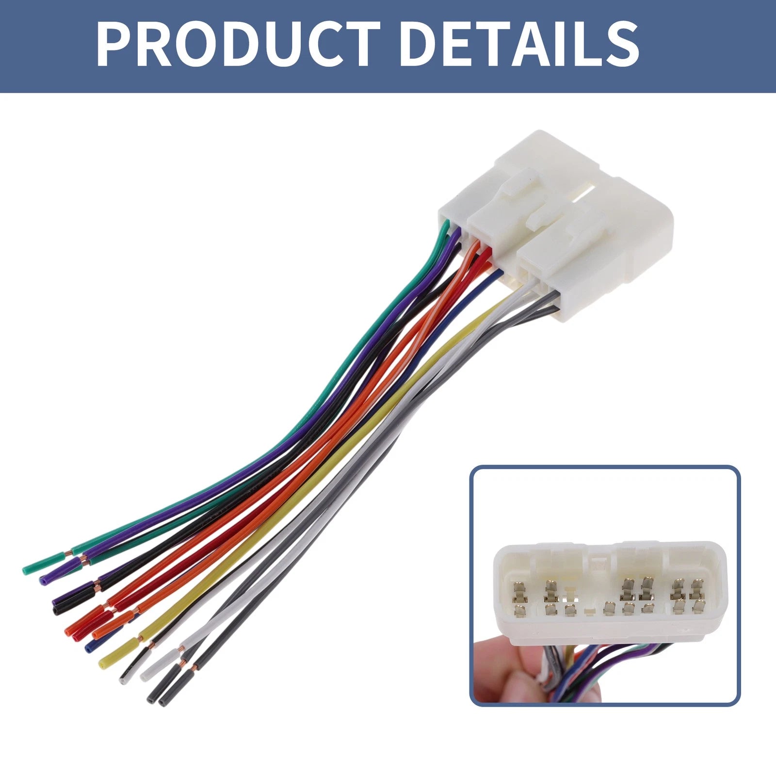 Car Stereo CD Player Wiring Harness Set for Honda Passport (1996–2002)