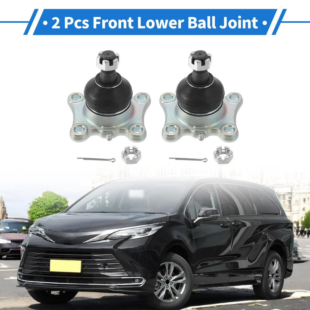 2 Pcs Front Lower Ball Joints Replacement for Toyota 4Runner (1989–1996)
