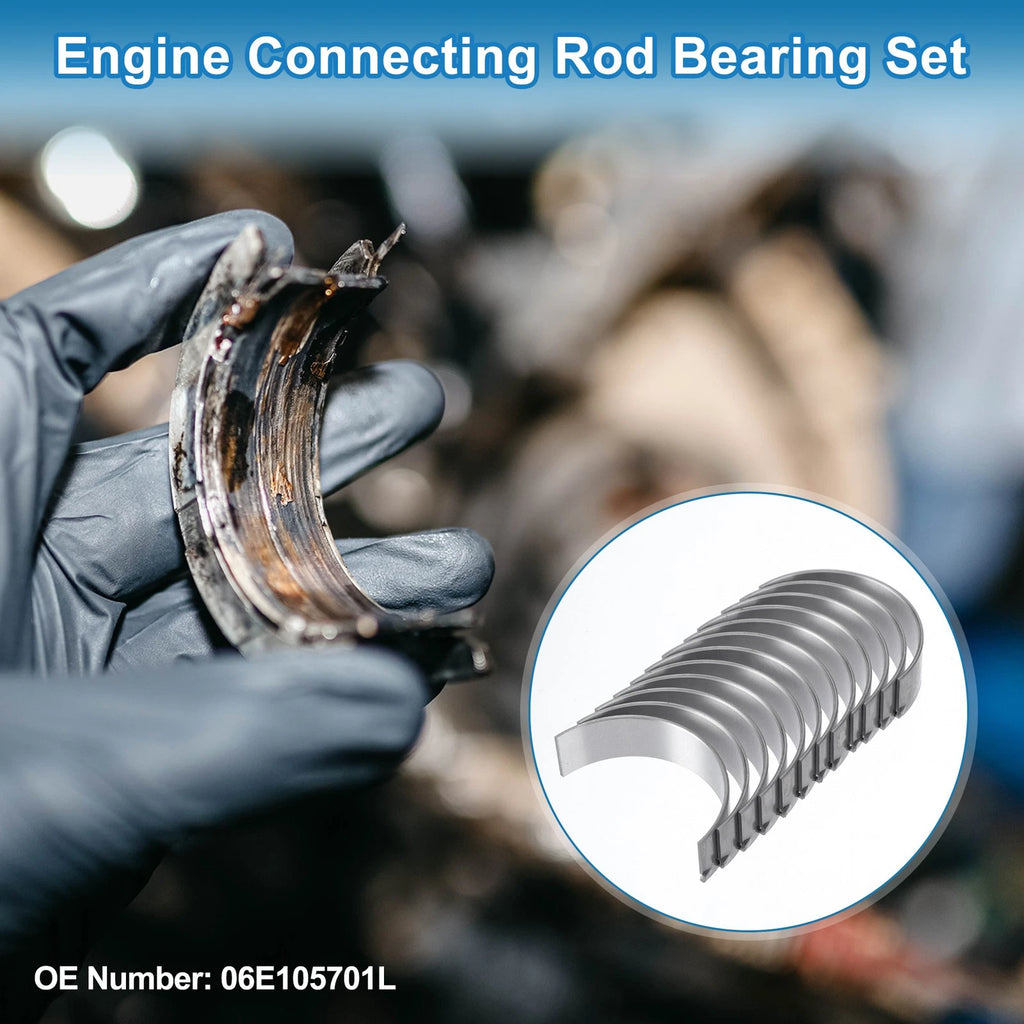 Connecting Rod Bearing Set Replacement for Audi A6 (2012–2018) Metal Kit