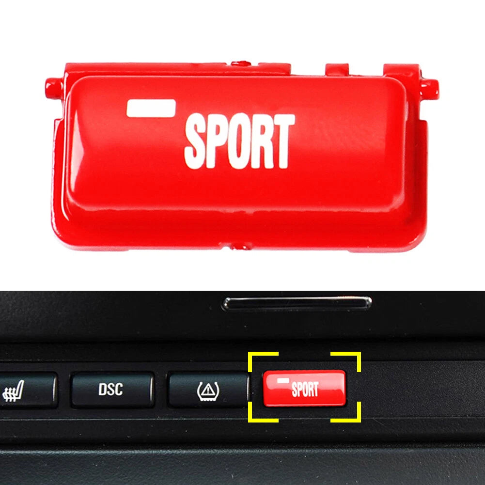 Sport Mode Switch Button Cover for BMW E46 3 Series M3 (1998–2004)