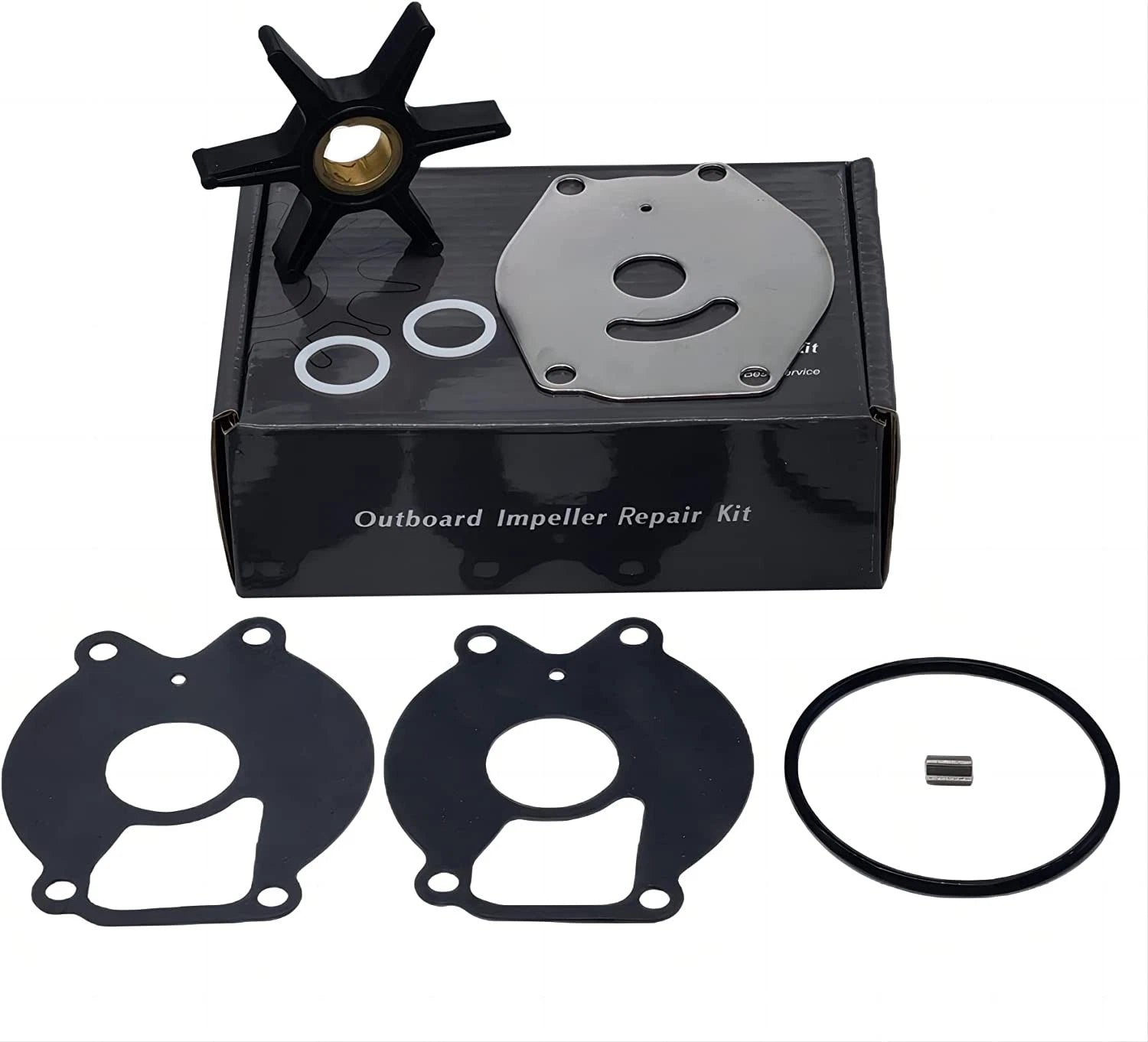 Outboard Water Pump & Impeller Kit 47-85089Q4 for Mercury Mariner 15-25HP (2-Cycle)