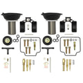 2X Carburetor Rebuild Kit for GY6 125CC Aprilia PD24J BMW ATV Go Kart (No Year)