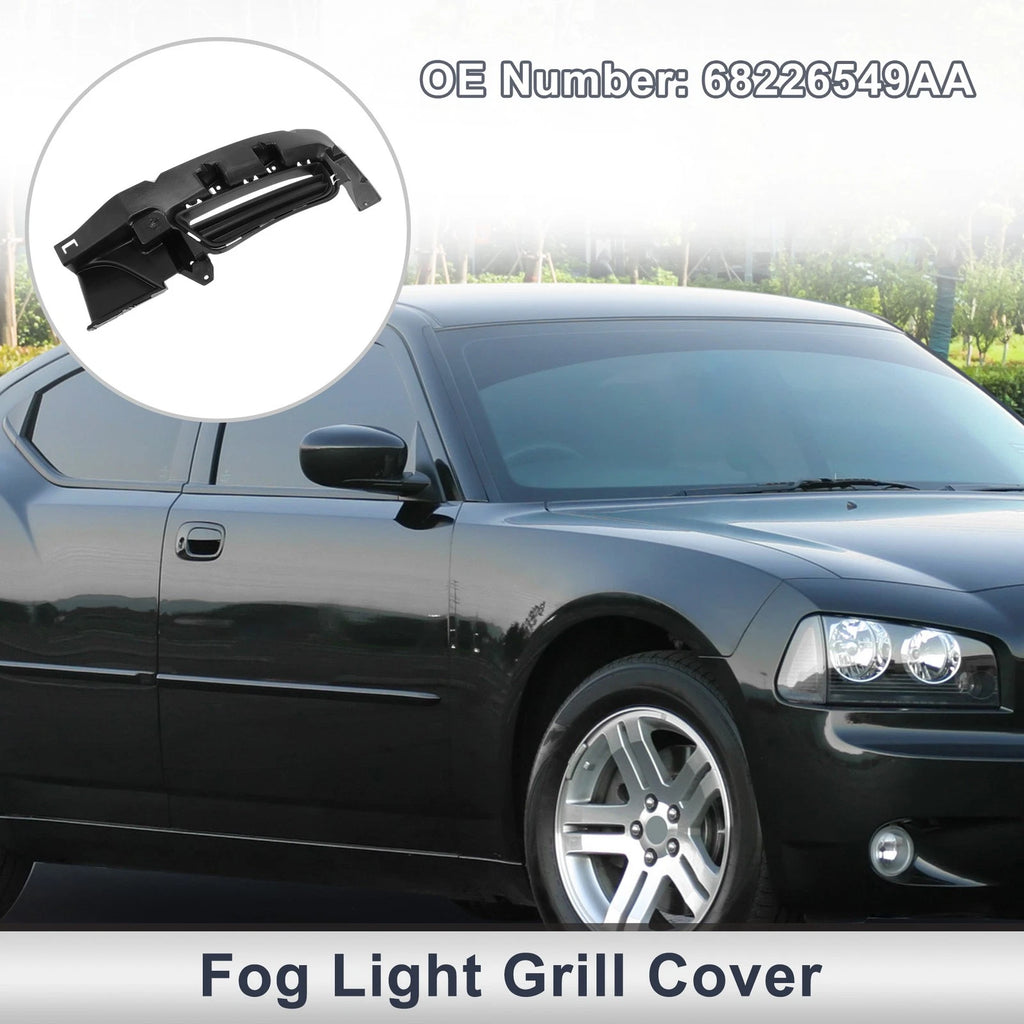 Front Right Fog Light Grill Replacement for Dodge Charger (2015–2021)