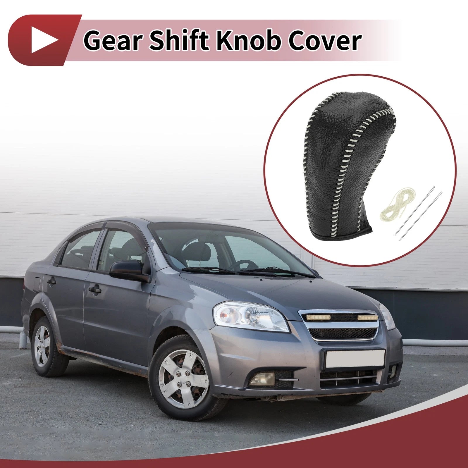 Gear Shift Knob Cover Replacement for Volkswagen Golf MK7 (2015–2021)