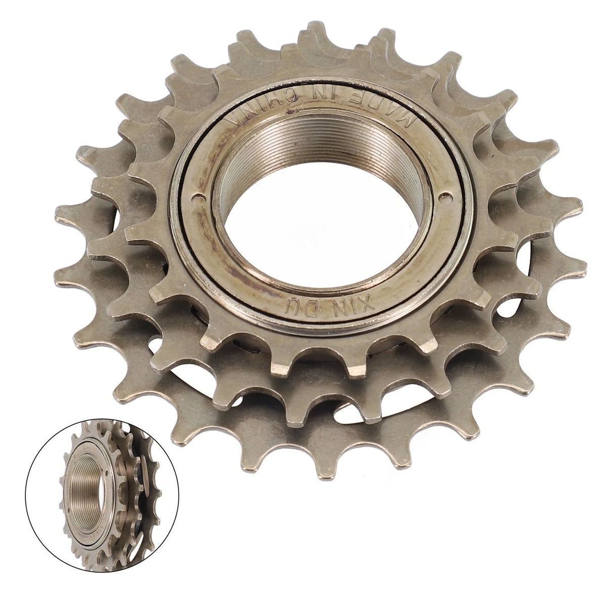 3-Speed Freewheel for Bicycle (16T, 19T, 22T)