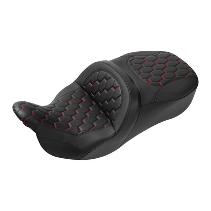 Rider Driver Passenger Seat for Harley Electra Street Road Glide (2009–Present)