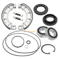 Rear Brake Drum Bearing Seals w/Shoes Kit for Honda Foreman Rubicon 500 (2001–2023)