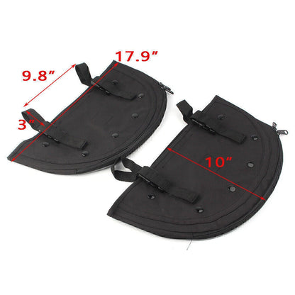 2X Lower Chaps Leg Warmers for Harley Softail FLS FLSTC FLSTF (1965–2017)