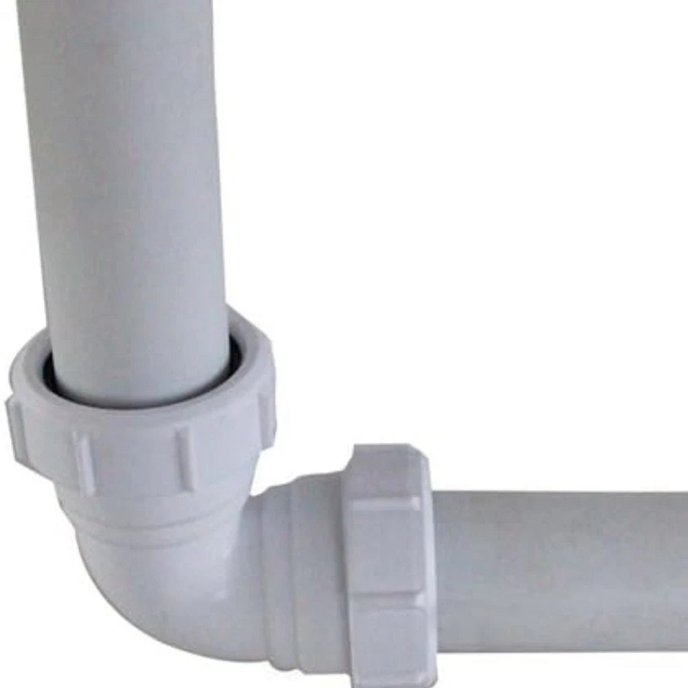 40mm PVC Pipe Adapter for Bathtub Kitchen Sink Shower Drainage