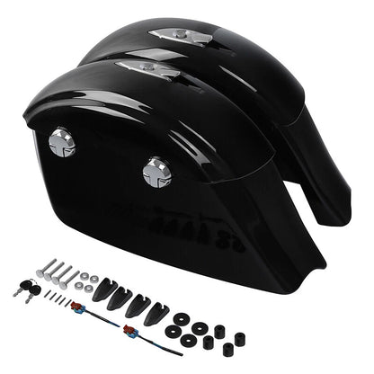 Electronic Latch Saddlebags for Indian Chieftain Chief Roadmaster (2014–2020)