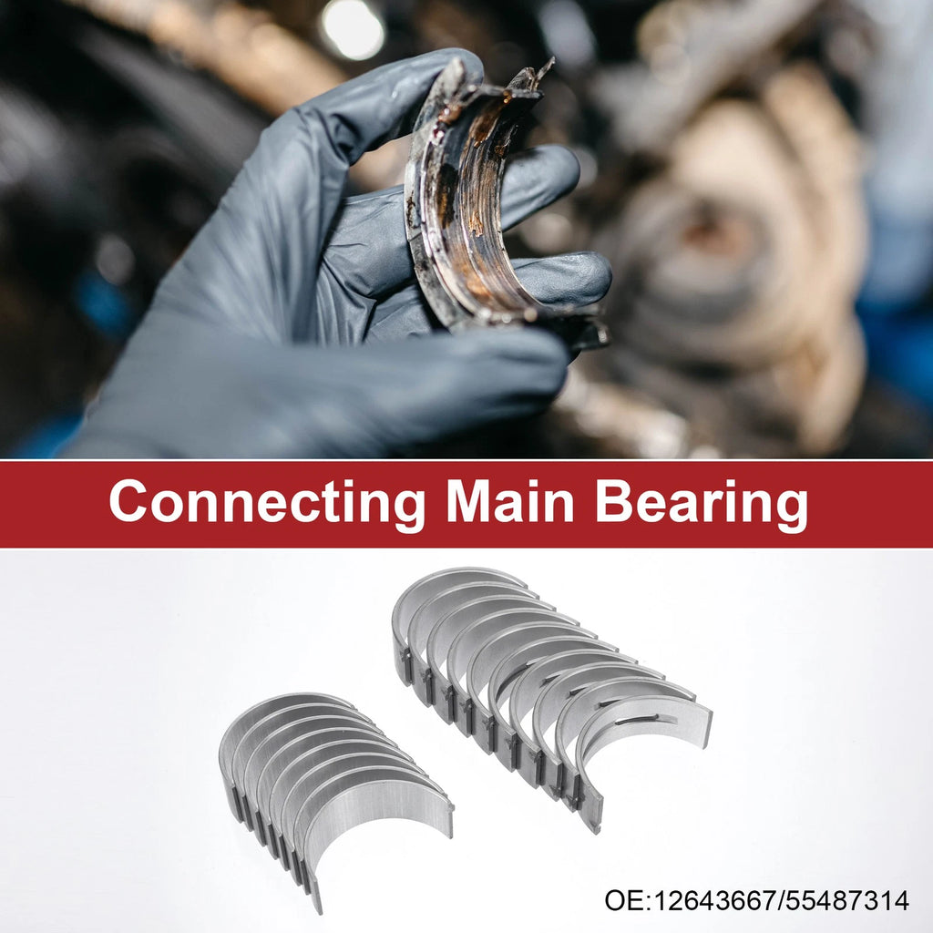 Engine Main and Connecting Rod Bearing Kit Replacement for Chevrolet Blazer (1995–2005)