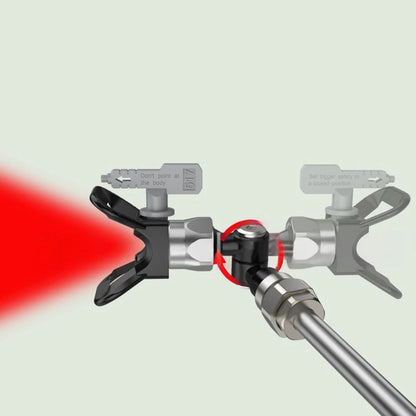 Airless Sprayer Nozzle Adapter with Nonslip Duckbill and 360 Rotation