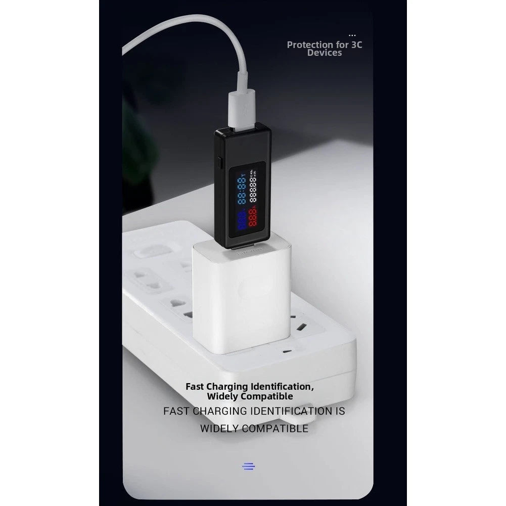KWS V30 USB Power Meter for Fast Charging (120W)
