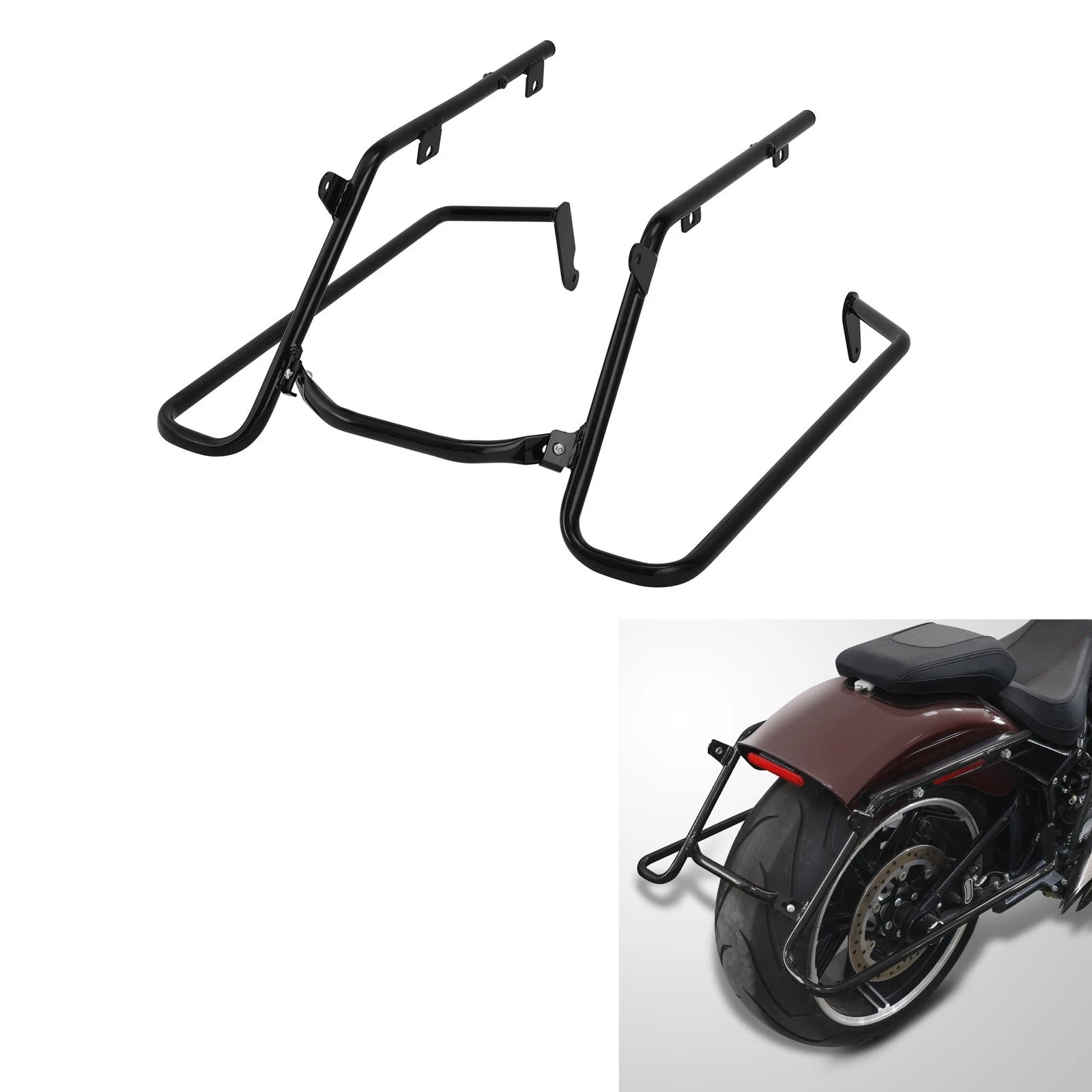 Saddlebag Conversion Bracket for Harley Softail Fat Boy FLFB Breakout (2018–2023)
