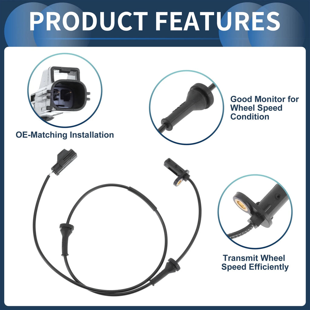 ABS Wheel Speed Sensor No. 30773738 for Volvo S60 (2001–2009) Front Left