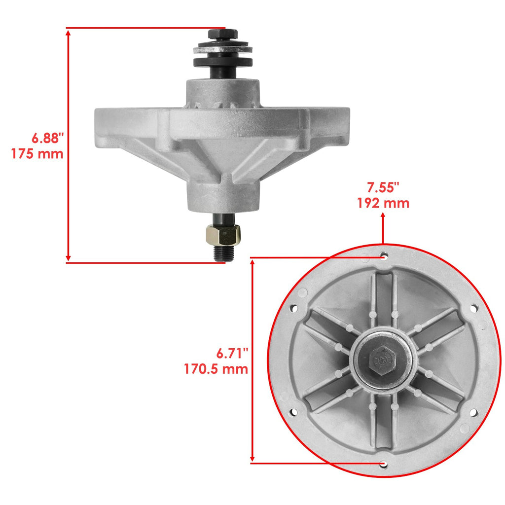Deck Spindle Replacement for Exmark QST22BE482 QST23KC482 (2020–2023)