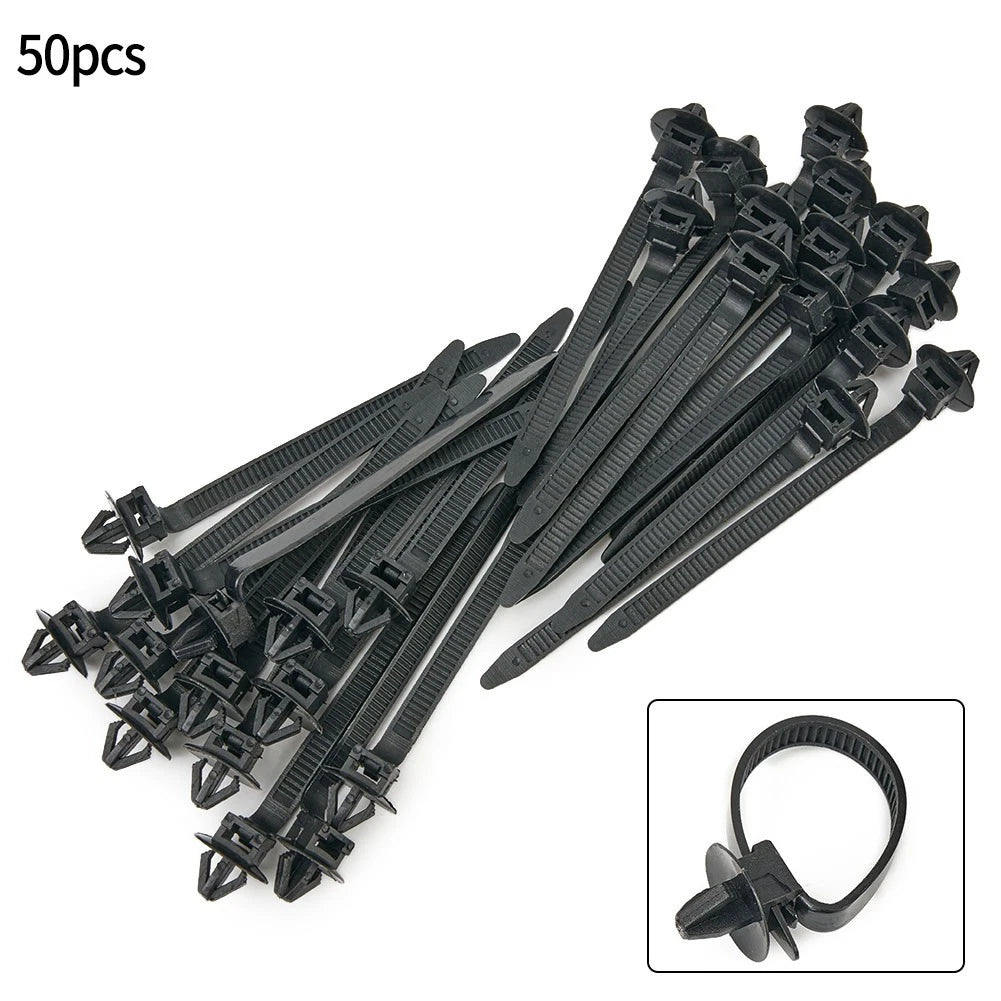 50pcs Fixed Fastener Clips for Car Hose Accessories