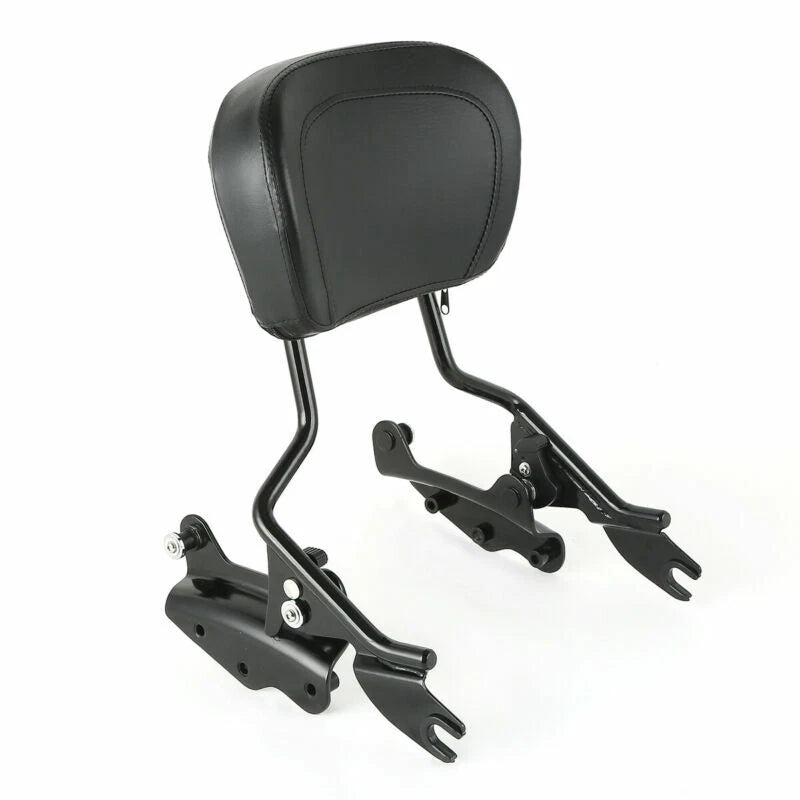 Sissy Bar Backrest with 4 Point Docking Hardware for Harley Road King (2009–2013)