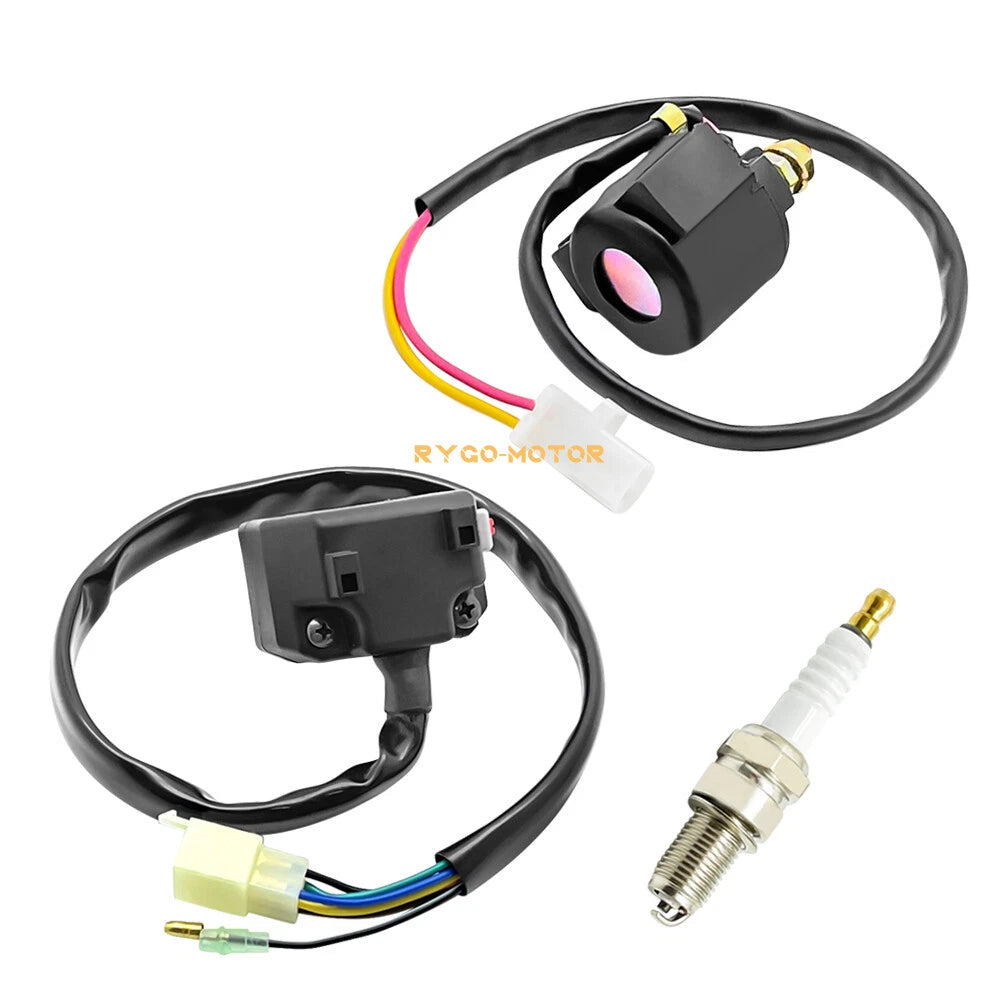 Handlebar Stop Switch Relay Spark Kit for Yamaha Big Bear 350 (1995–1996)