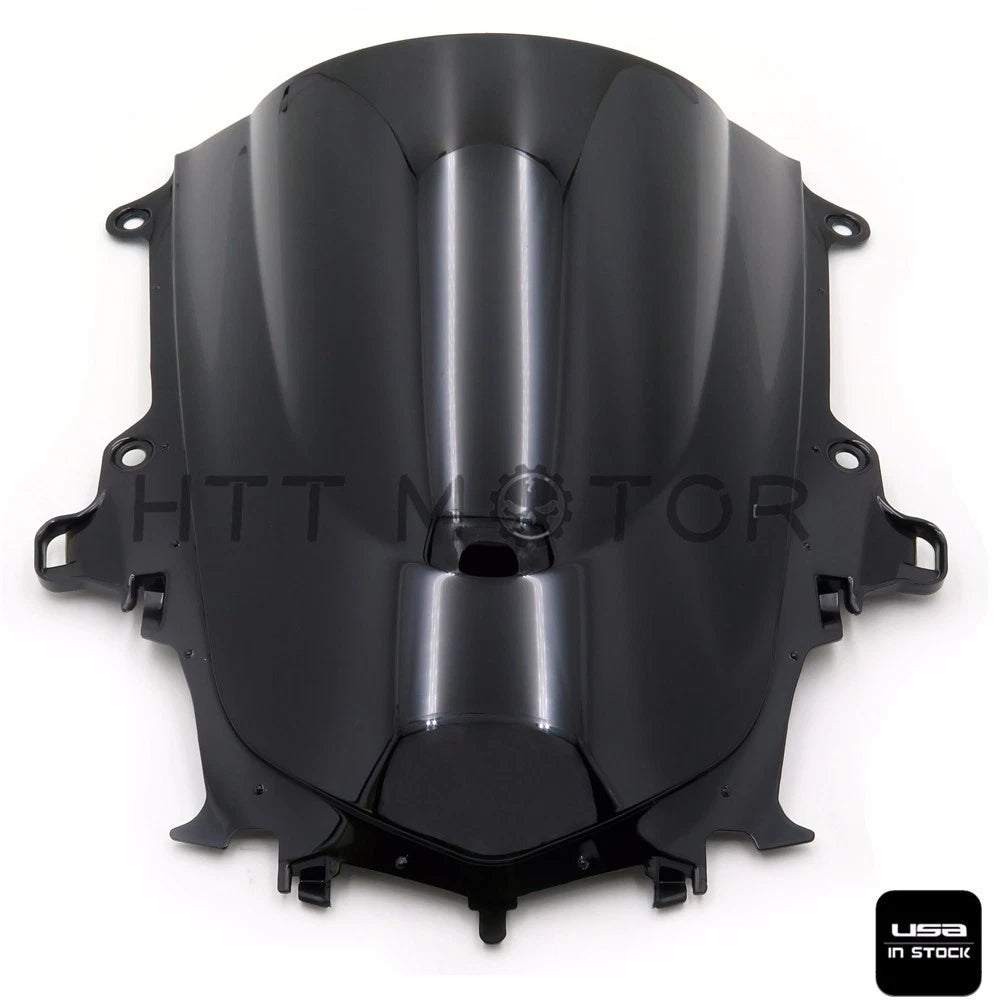 Double Bubble Windshield for Yamaha YZF 1000 R1 (2015–2016) Black