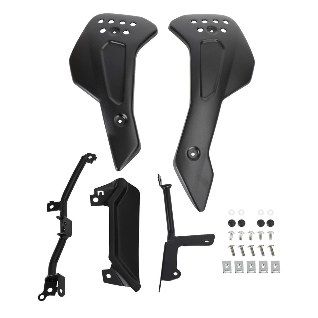 Lower Engine Belly Protection Plates for Triumph Trident 660 (2021) Black T9