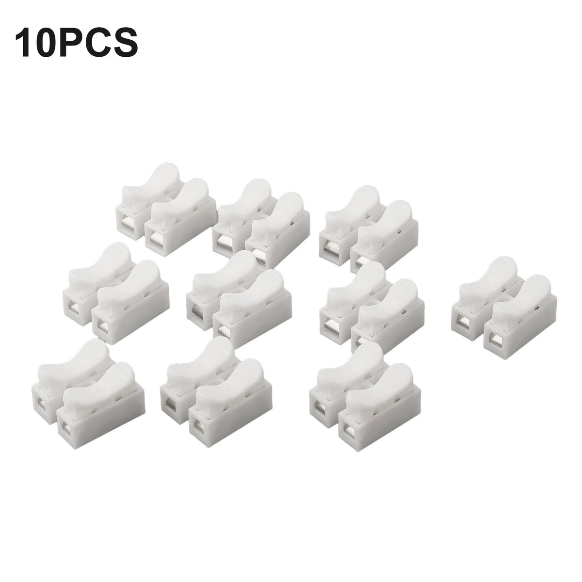 10 Pack Quick Wire Connector Cable Clamp Terminal Block for Efficient CH2